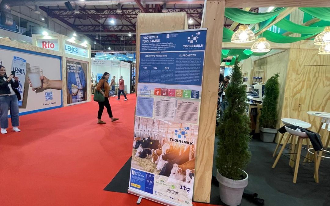 TOOLS4MILK presentó sus avances en la Feria Internacional Abanca Semana Verde de Galicia
